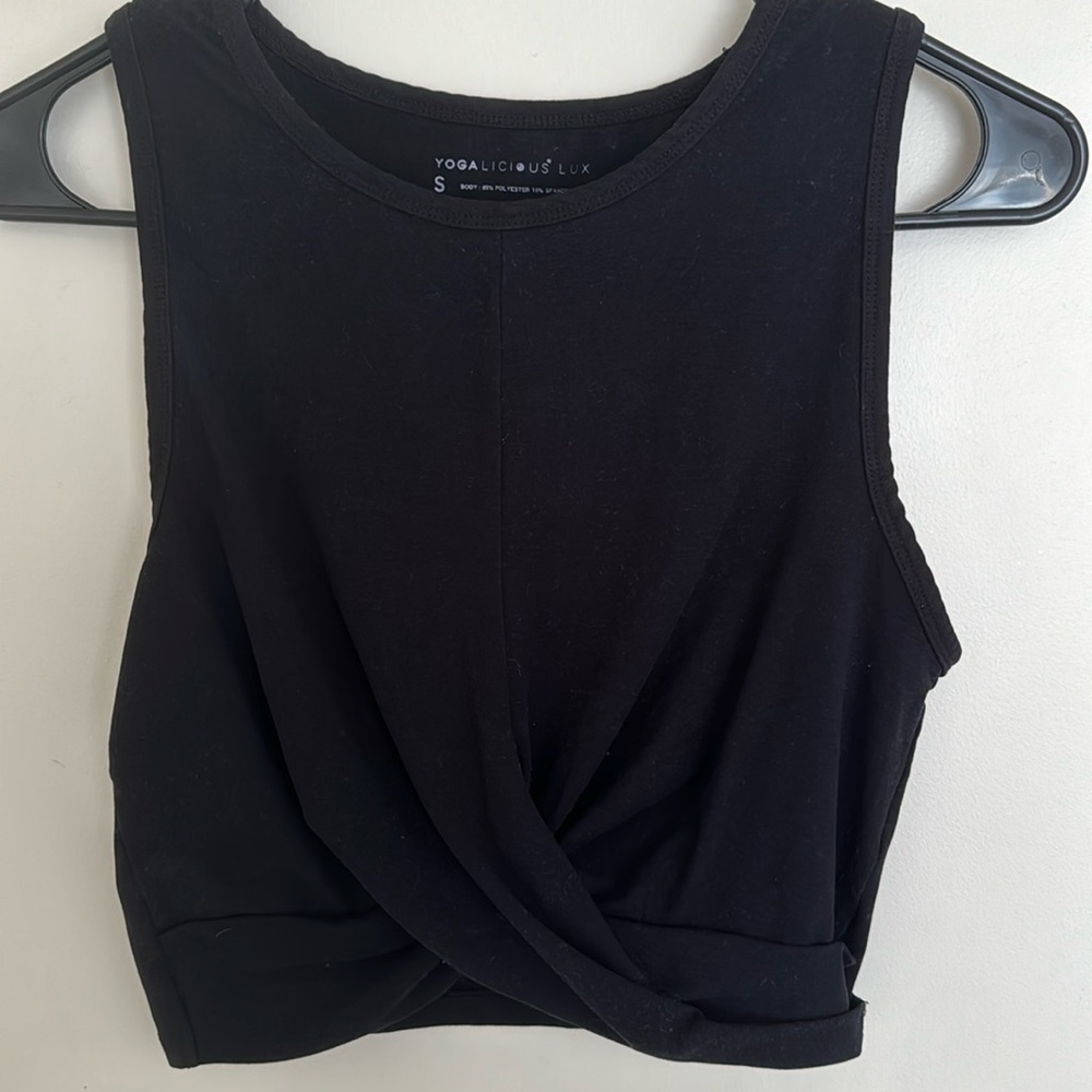 Yogalicious Lux Workout/Fitness Crop Top